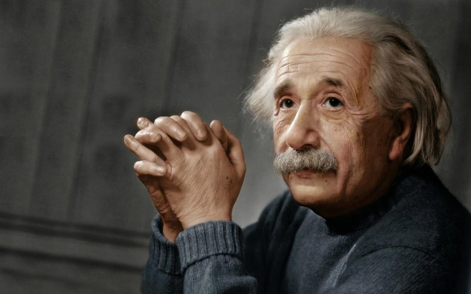 Albert Einstein photo | Lucky Kids