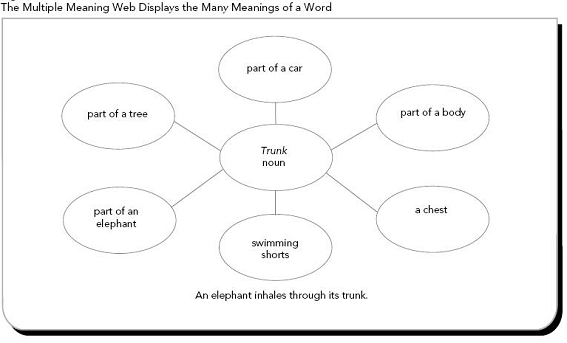 A network of word associations | Lucky Kids