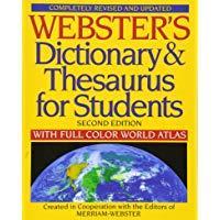 Webster’s Dictionary & Thesaurus